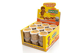 Display Amendoim Salgado - Com Alho com Pele