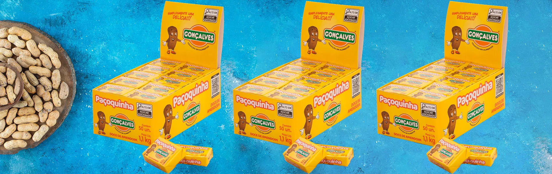 Amendoim 400g Doces Gonçalves